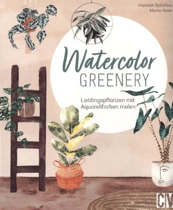 Watercolor greenery Christophorus-Verlag