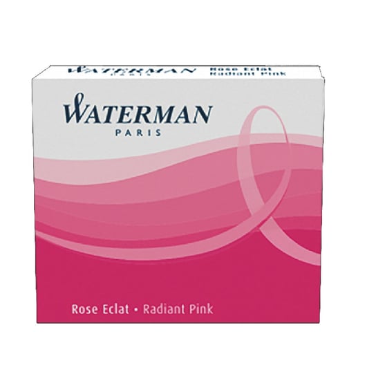 Waterman Naboje International 6 sz Różowy WATERMAN