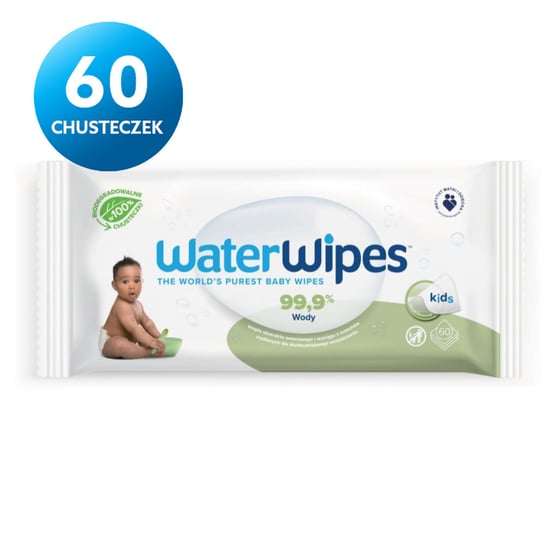 WaterWipes Chusteczki BIO Soapberry nawilżane wodne dla dzieci 60 szt. WaterWipes