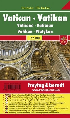 Watykan city pocket. Mapa 1:2 500 Freytag & Berndt