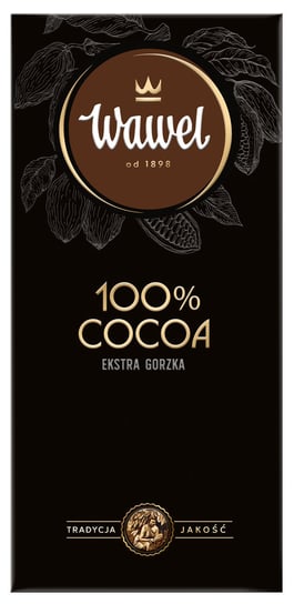 Wawel, czekolada gorzka premium 100% kakao, 100 g Wawel