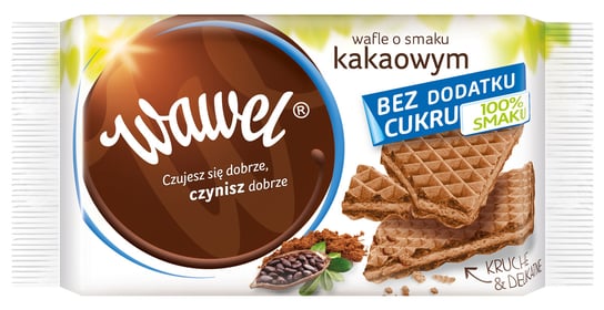 Wawel wafle kakaowe bez dodatku cukru 110g Wawel