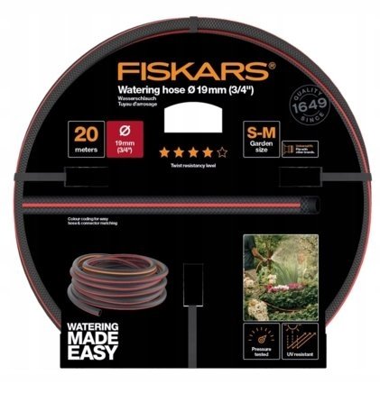 Wąż ogrodowy FISKARS 19mm 3/4'' 20m Q4 uniwersalny Fiskars