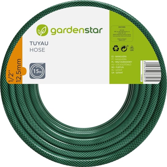 Wąż ogrodowy Garden Star PVC 15m 1/2" Garden Star