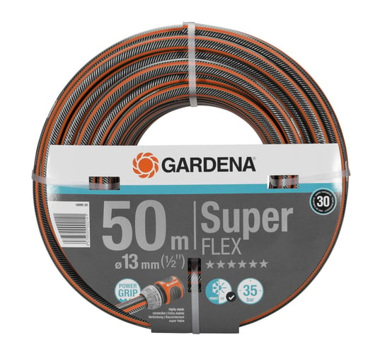 Wąż ogrodowy GARDENA Premium SuperFlex 1/2", 50 m (18099-20) Gardena