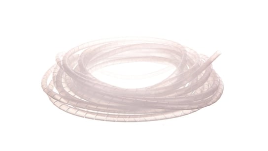 Wąż osłonowy spiralny 12/10mm transparentny SP12 /10m/ EM GROUP
