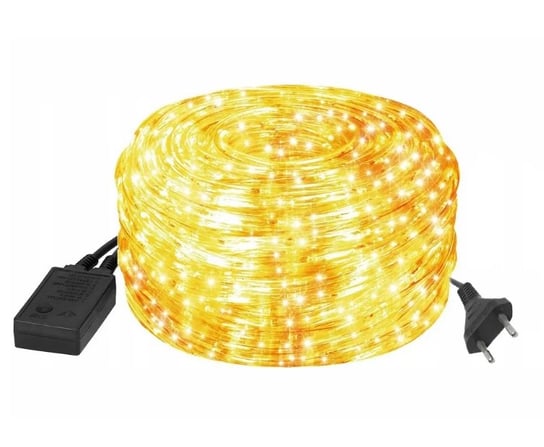 Wąż Świetlny Zewnętrzny LED Biały Ciepły 10M Lampki Inna marka