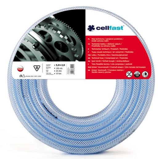 Wąż techniczny CELLFAST T10 C20-207, 16 x 3 mm, 50 mb Cellfast