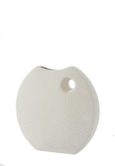 Wazon Ceramiczny, EUROFIRANY, kremowy, 27x7x27 cm Eurofirany