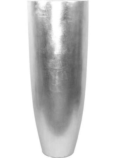 Wazon ceramiczny Evora, srebrny, 40x40x105 cm Pigmejka