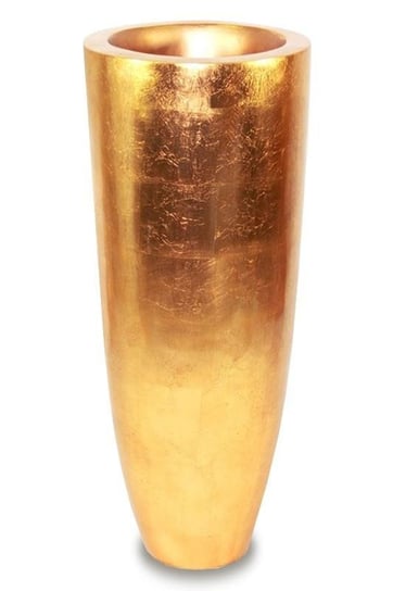 Wazon ceramiczny Evora, złoty, 40x40x105 cm Art-Pol