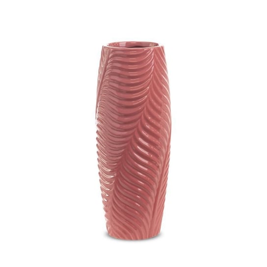 Wazon Dekoracyjny Ceramiczny Sena 12X12X30 Różowy Eurofirany