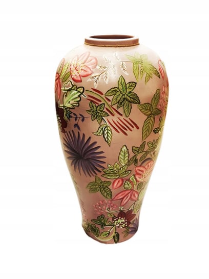 Wazon dekoracyjny ceramiczny w kwiaty 61 cm Kaemingk