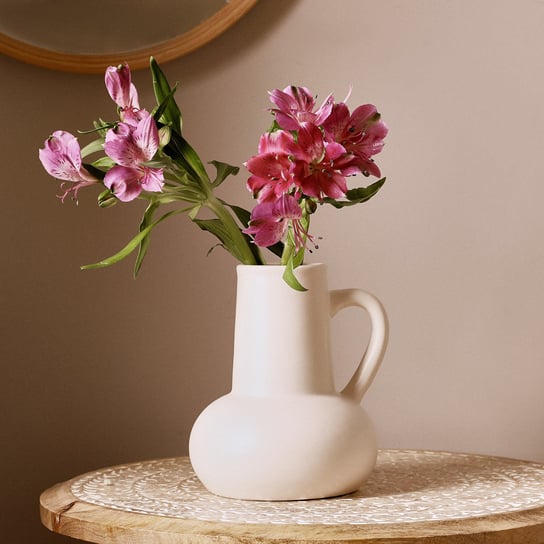 Wazon na kwiaty dekoracja MEADOW ceramiczny HOMLA Homla