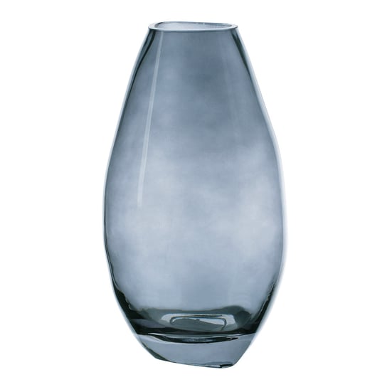 Wazon szklany, 13,5x12x25,5 cm, granatowy ALTOMDESIGN