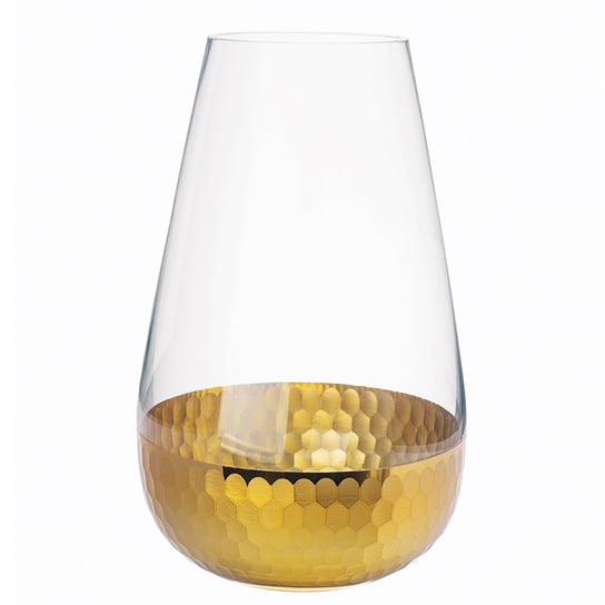 Wazon szklany ALTOM DESIGN Golden Honey, 25 cm ALTOMDESIGN
