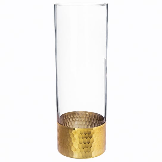 Wazon szklany ALTOM DESIGN Golden Honey, 30 cm ALTOMDESIGN