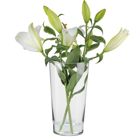 Wazon Szklany Na Kwiaty Stożek 29,5 Cm Alyssa Trend For Home