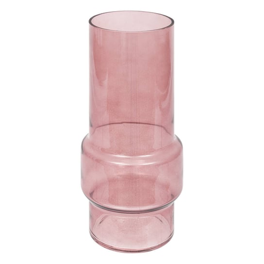 Wazon szklany różowy ELLA, Ø 12 cm Atmosphera