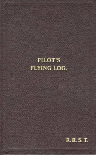 WCdr Robert Stanford Tuck Facsimile Flying Log Book Robert R. Stanford Tuck