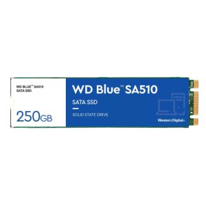 WD Blue SA510 250 GB M.2 SATA SSD z prędkością odczytu do 555 MB/s Western Digital
