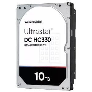 WD Ultrastar DC HC330 WUS721010ALE6L4 - Vaste schijf - gecodeerd - 10 TB - Intern - 3,5" - SATA 6 Gb/s - 7200 tpm - Bufor: 256 MB - Dysk samoszyfrujący (SED) (0B42266) Asus