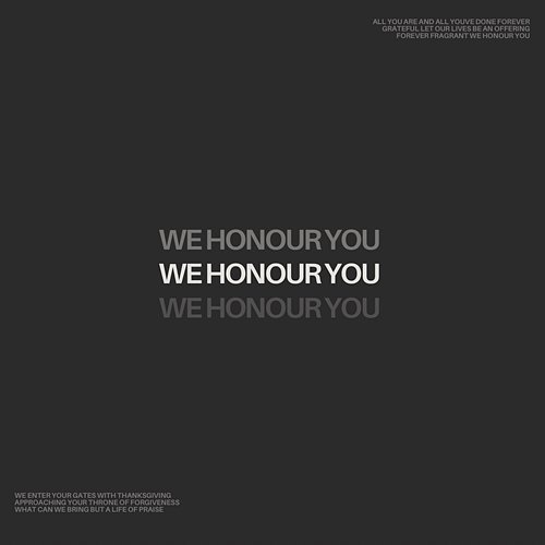 We Honour You Sharyn, Ashtyn Michael