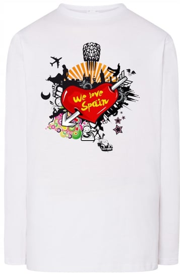 We Love Spain Bluza Longsleeve Modna r.M Inna marka