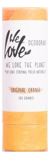 We Love The Planet, Original Orange, dezodorant w sztyfcie, 65 g We love the planet