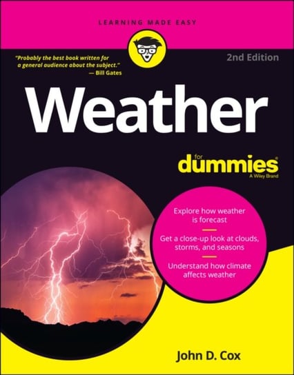 Weather For Dummies John D. Cox