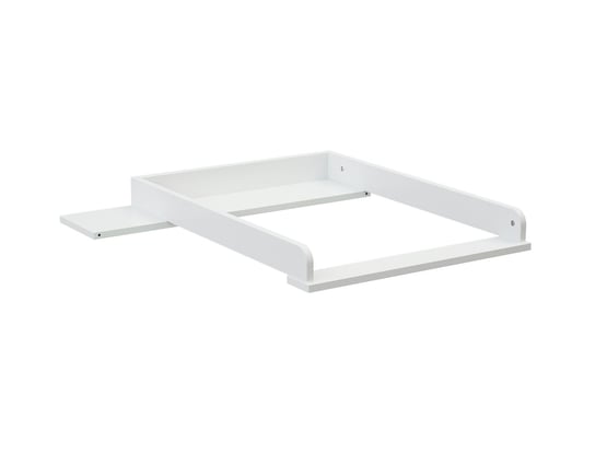 WEBABY - Drewniany przewijak do komody dziecięcej 50 cm UNO - Biały Webaby