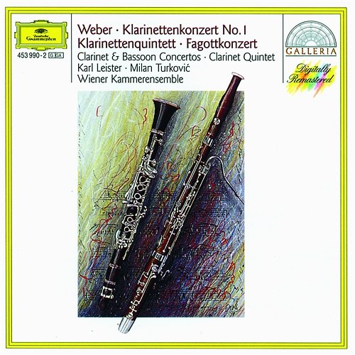 Weber: Clarinet Concerto No. 1 in F Minor, Op. 73 - II. Adagio ma non troppo Karl Leister, Berliner Philharmoniker, Rafael Kubelík