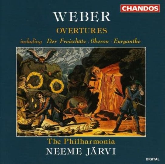 Weber: Overtures Jarvi Neeme