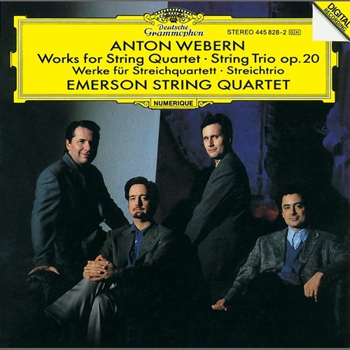 Webern: Works for String Quartet; String Trio Op.20 Emerson String Quartet, Mary Ann McCormick