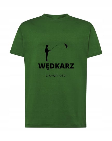 WĘDKARSKI T-Shirt Wędkarz z Krwi i Kości R.XXL Inna marka