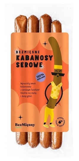 Wegańskie kabanosy serowe 160 g Inny producent