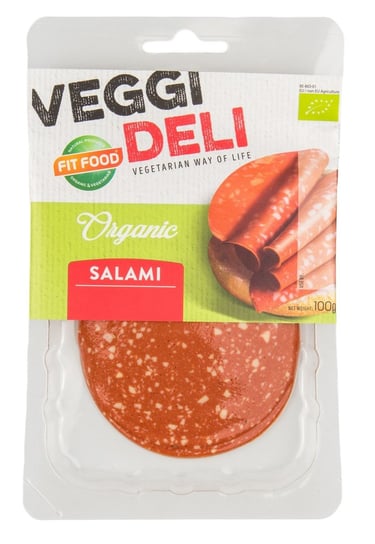 Wegetariańska alternatywa salami w plastrach BIO 100 g Inny producent