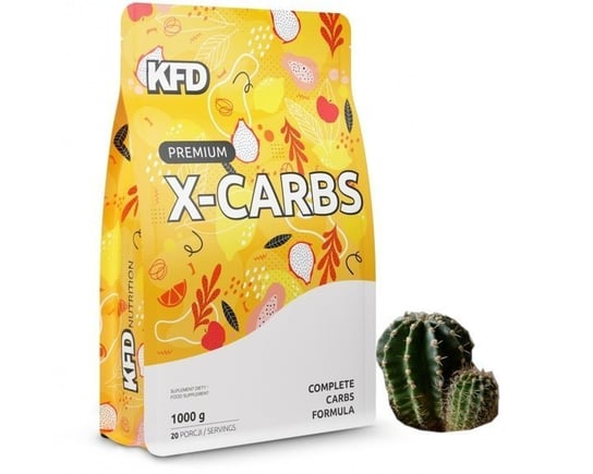 Węglowodany KFD Premium X-Carbs 1000g Kaktus KFD
