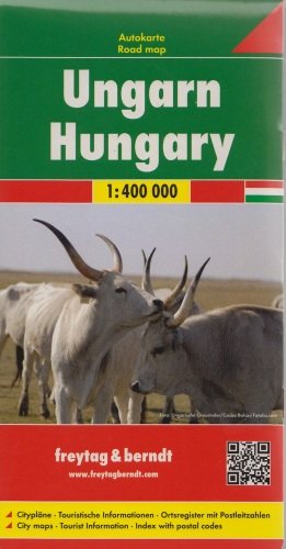 Węgry. Mapa 1:400 000 Opracowanie zbiorowe