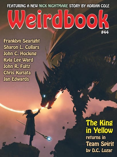 Weirdbook #44 Adrian Cole, Franklyn Searight, Kyla Lee Ward, Fultz John R., D.C. Lozar