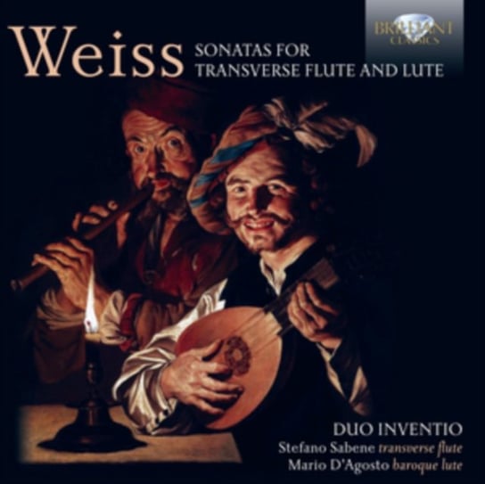 Weiss: Sonatas For Transverse Flute And Lute Sabene Stefano, D'Agosto Mario