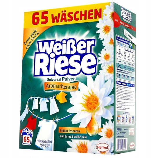 Weisser Reise Proszek Do Prania 65 Prań De Weisser Riese