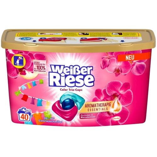 Weißer Riese Trio-Caps Color Orchidee 40p 480g Inny producent