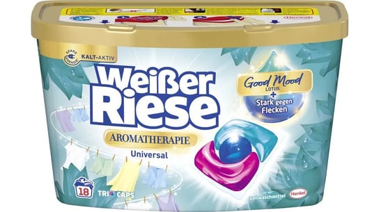 Weisser Riese UNIVERSAL LOTUS kapsułki do prania 18 szt. DE Weisser Riese