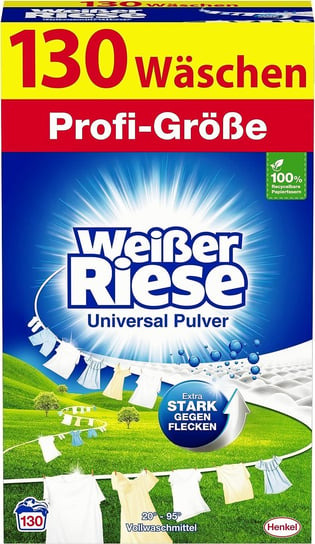 Weißer Riese Universal Pulver Proszek Do Prania 130 Prań 6,5 Kg Weisser Riese