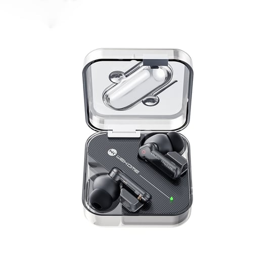 WEKOME V51 Vanguard Series - Bezprzewodowe słuchawki Bluetooth V5.1 TWS z etui ładującym (Czarny) Inna marka