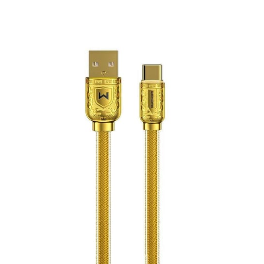 Wekome Wdc-161 Sakin Series - Kabel Połączeniowy Usb-A Do Usb-C Fast Charging 6A 1 M (Złoty) Inna marka