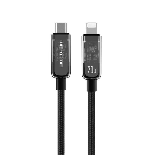 Wekome Wdc-181 Vanguard Series - Kabel Połączeniowy Usb-C Do Lightning Super Fast Charging Pd 20W 1.2 M (Czarny) Inna marka