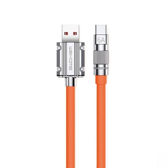 Wekome Wdc-186 Wingle Series - Kabel Połączeniowy Usb-A Do Usb-C Fast Charging 1 M (Pomarańczowy) Inna marka