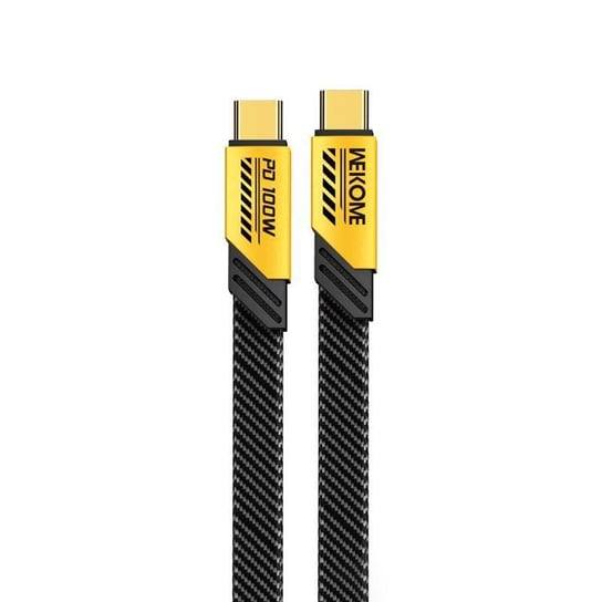 Wekome Wdc-192 Mecha Series - Kabel Połączeniowy Usb-C Do Usb-C 100W Fast Charging 1.2 M (Żółty) Inna marka